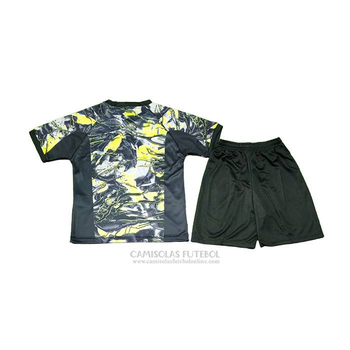 Camisola Coreia Do Sul Goleiro Crianca 2025